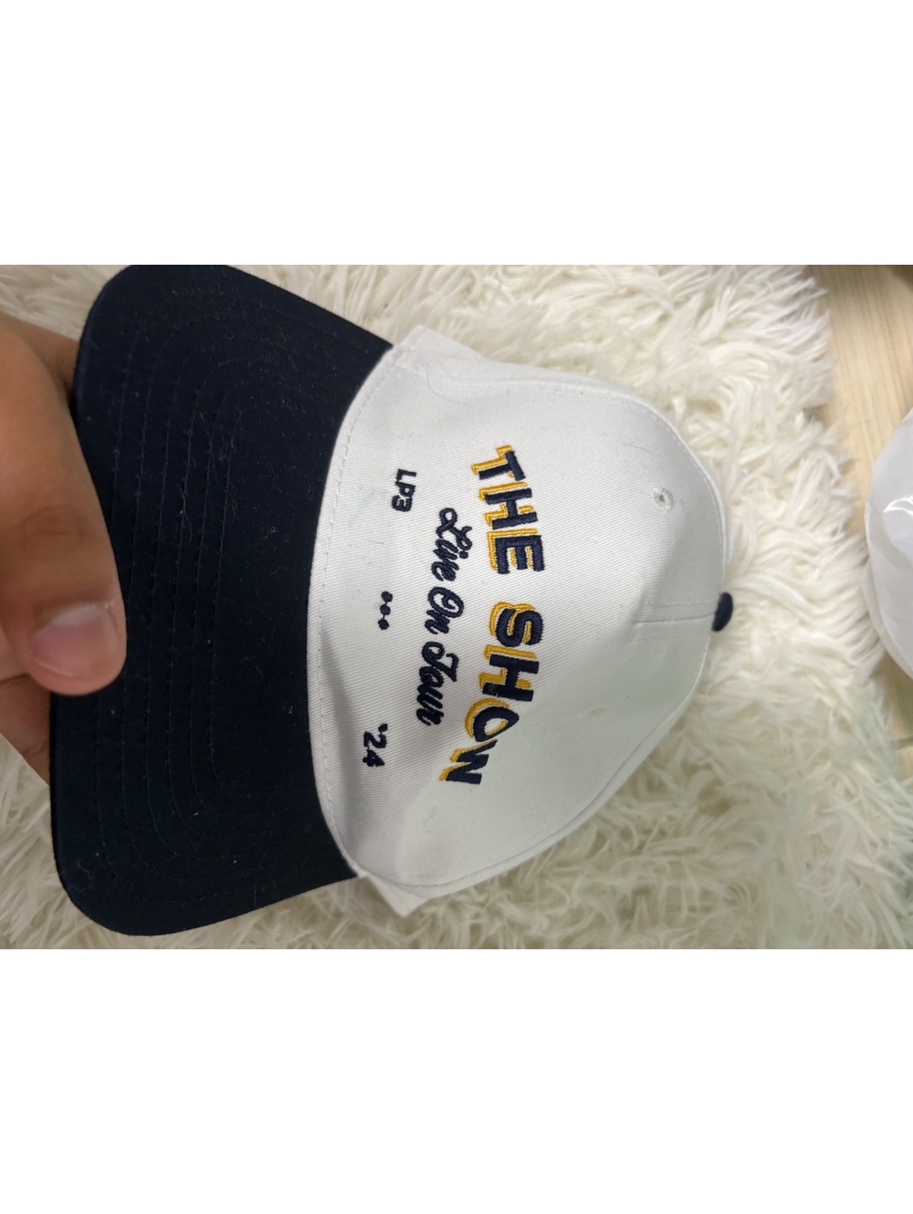 Niall Horan Tour Cap with 'THE SHOW Live On Tour' Embroidery